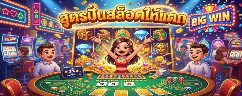 สูตรปั่นสล็อตให้แตก